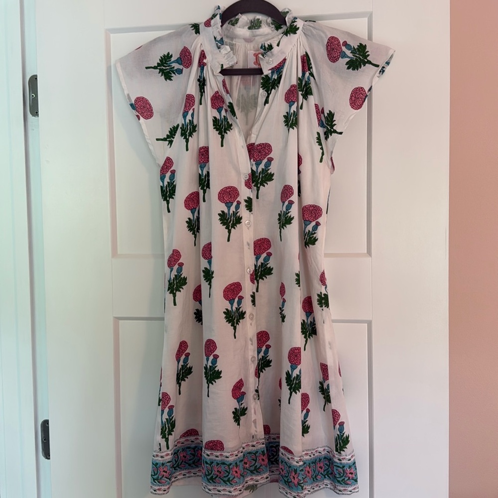 Victoria Dunn Block Print Dress
